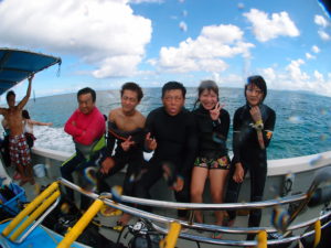 8月１７日～18日珊瑚礁沖縄体験ダイビング＆ファンダイビング