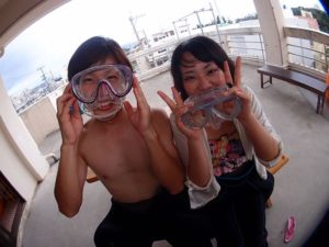 9月10日ミサキさんとマサトさんの青の洞窟体験ダイビング