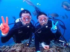 緊張＆感動の沖縄ダイビング