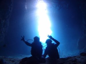 2014年12月27日のお客様　青の洞窟体験ダイビング