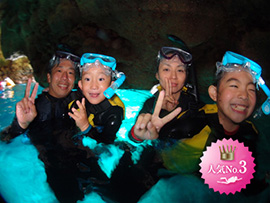 青の洞窟シュノーケル　沖縄